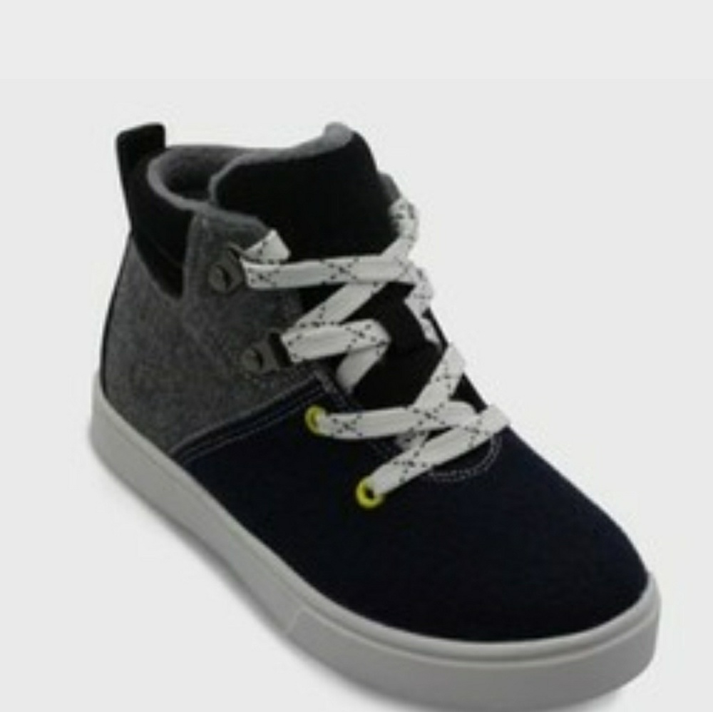 Boys porter highbtop wool sneakers